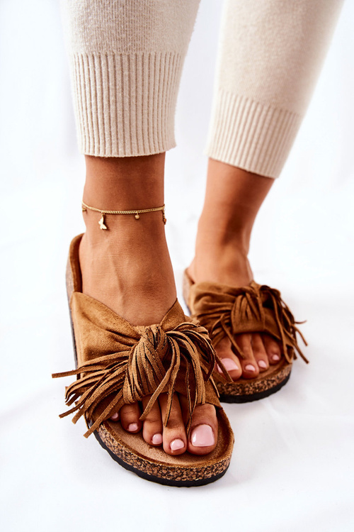 Тапочки на корковій підошві Camel Taryne