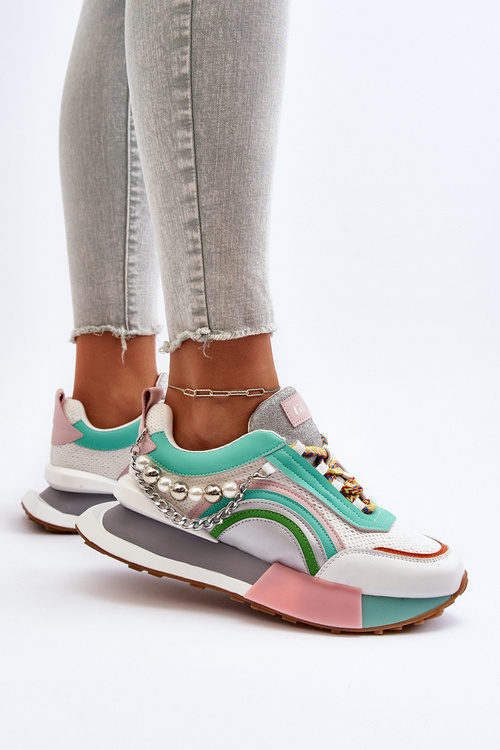 Жіночі кросівки з декором GOE NN2N4048 Multicolor