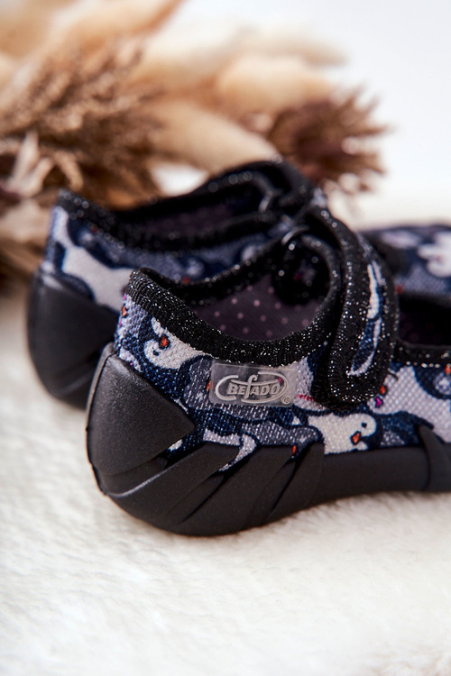 В'єтнамки Ballerinas Befado Penguins 109P239 Чорні