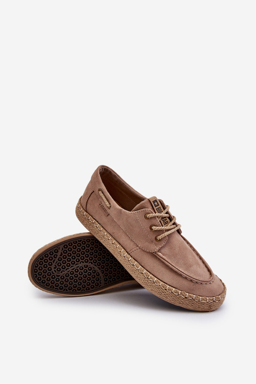 Чоловічі еспадрільї на шнурівці Big Star NN174054 Бежеві