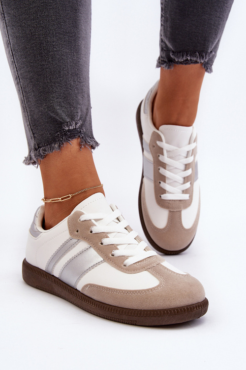 Жіночі низькі спортивні кросівки Білі Cafala