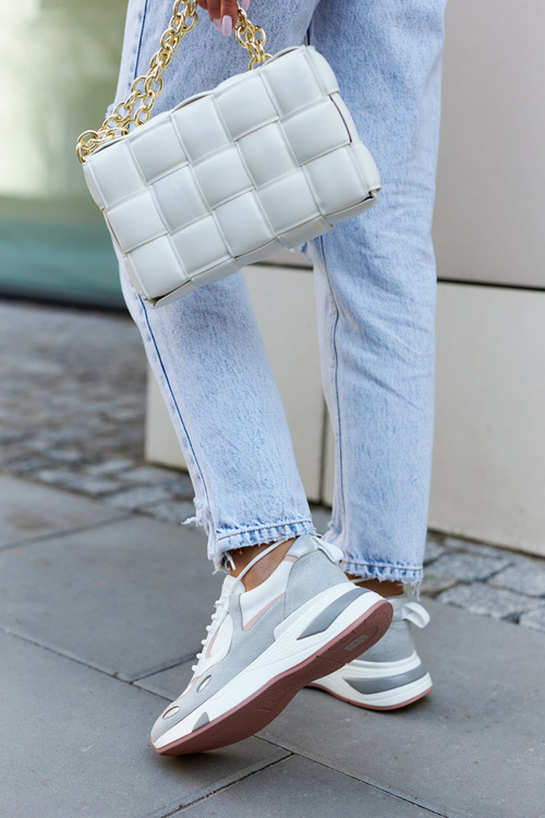 Жіночі спортивні кросівки Sneakers White And Grey Spencer