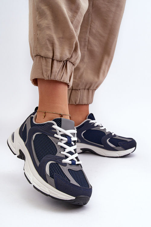 Жіночі темно-сині спортивні кросівки Kildia