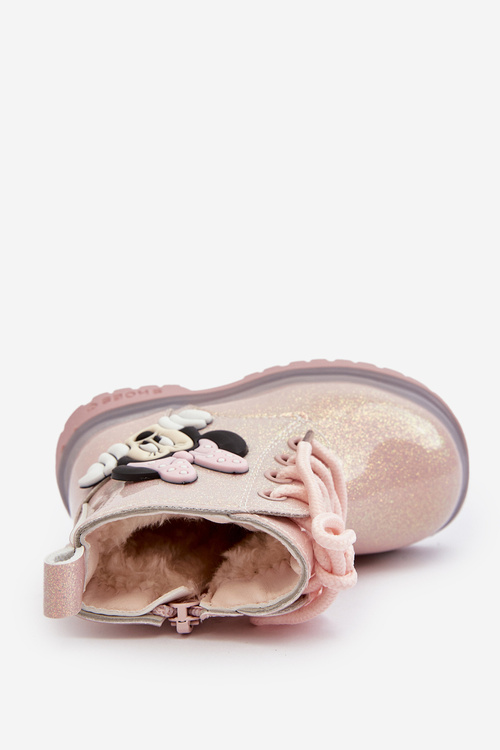 Дитячі утеплені чоботи Маус Minnie Pink Tarmi