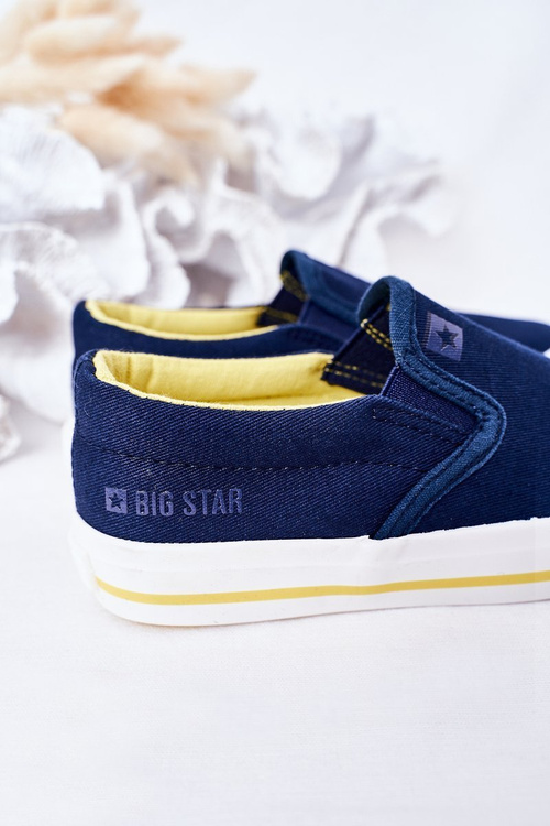 Дитячі сліпони Big Star HH374011 Navy Blue