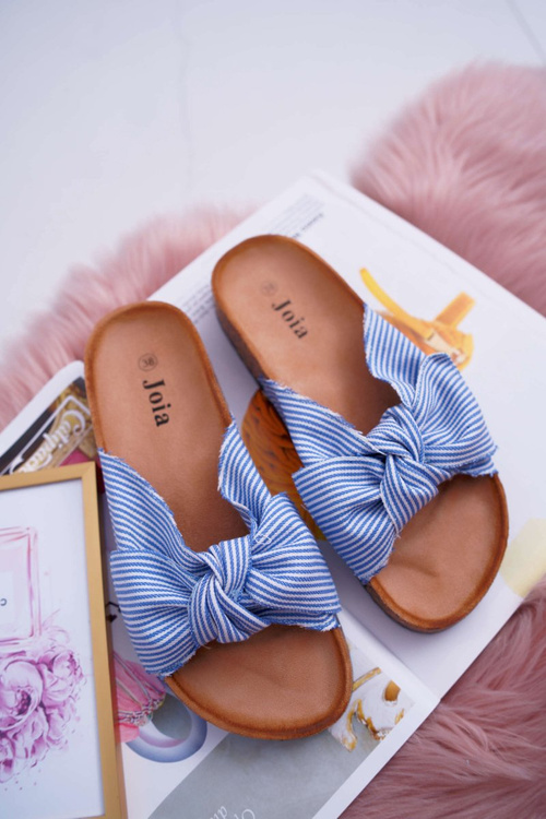 Жіночі пробкові шльопанці Cocard Blue Randy