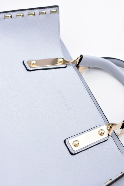 Синя прямокутна жіноча сумка Monnari