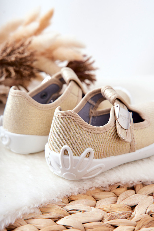 В'єтнамки Ballerinas Befado Shiny 115X003 Gold