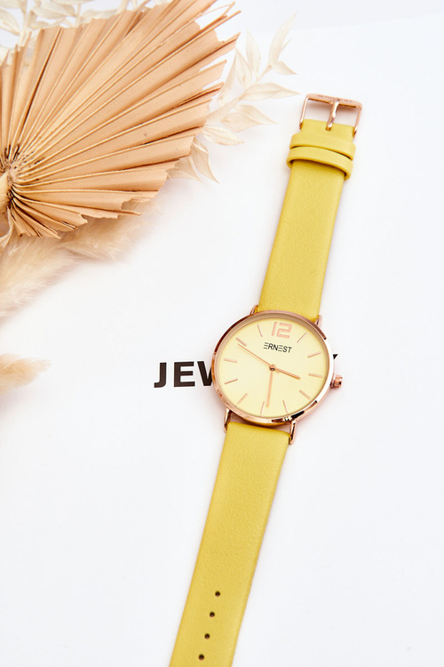 Жіночий годинник Ernest Yellow Sandmill