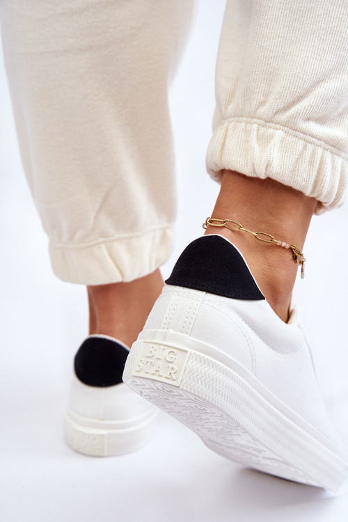 Класичні низькі кросівки Big Star LL274091 білі