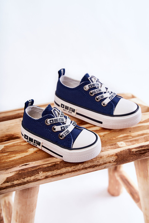 Кросівки дитячі тканинні BIG STAR KK374070 Navy Blue