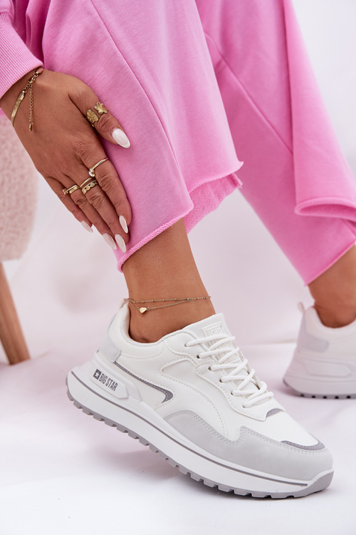 Жіночі Кросівки Big Star RR274A213 HI-POLY SYSTEM Білі