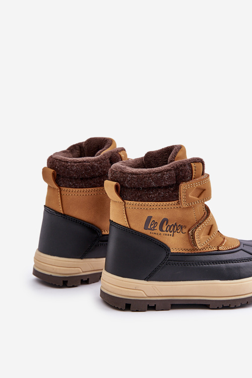 Утеплені зимові черевики для хлопчика Lee Cooper LCJ-23-01-2059 Camel