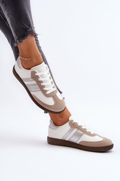 Жіночі низькі спортивні кросівки Білі Cafala