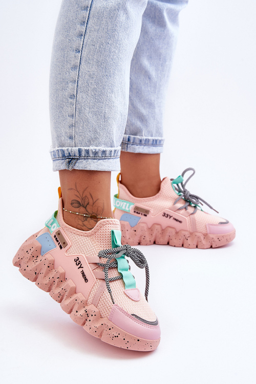 Сліпони Модні кросівки Світло-рожеві Evolution