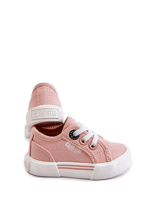 Дитячі низькі кросівки Big Star JJ374161 Рожеві