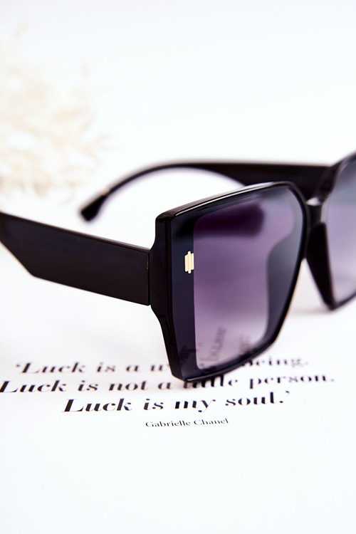 Квадратні сонцезахисні окуляри V110021 Чорні