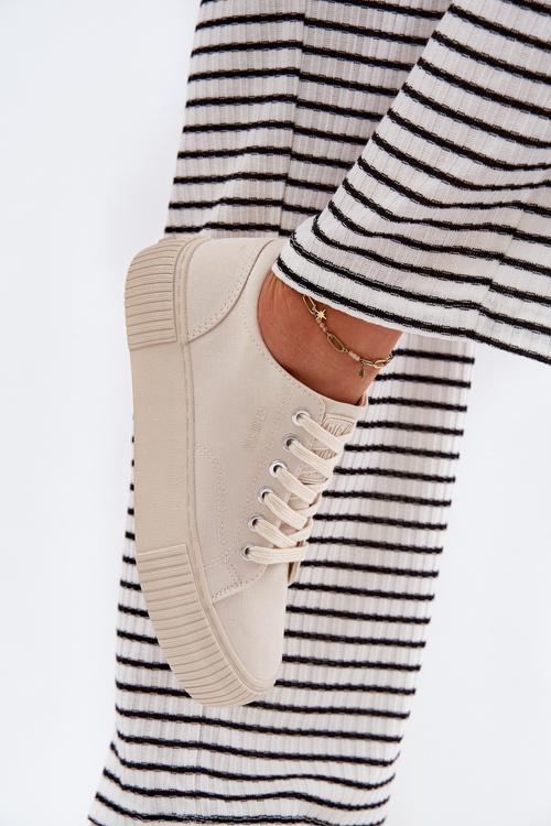 Жіночі Текстильні Кросівки Big Star RR274407 Бежеві