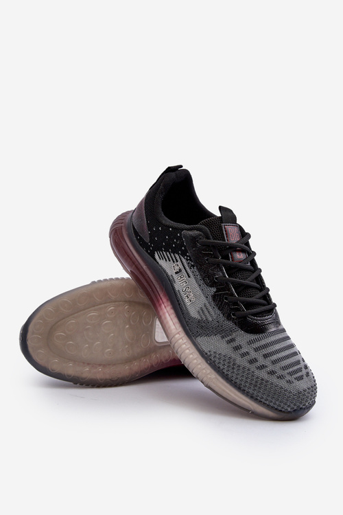 Чоловіче спортивне взуття HI-POLY SYSTEM Big Star NN174476 Чорний