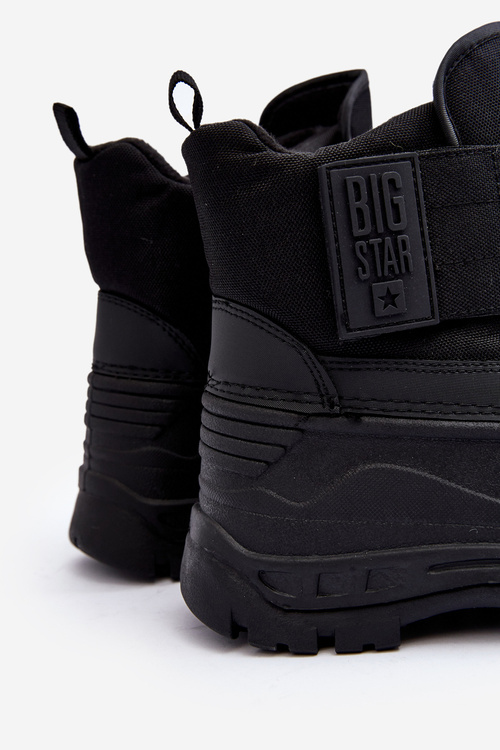 Дитячі снігові черевики на липучці Big Star KK374237 Camel