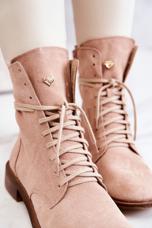 Замшеві чоботи Pink Nicole 2697