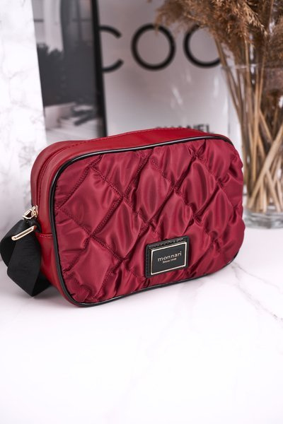 Жіночий гаманець MONNARI BAG4010-005 Бордовий стьобаний
