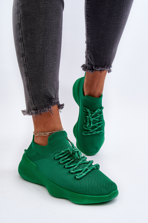 Жіночі зелені спортивні туфлі Juhitha