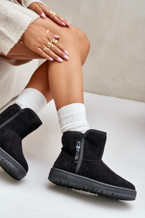 Жіночі зимові черевики Big Star OO274A163 Чорні