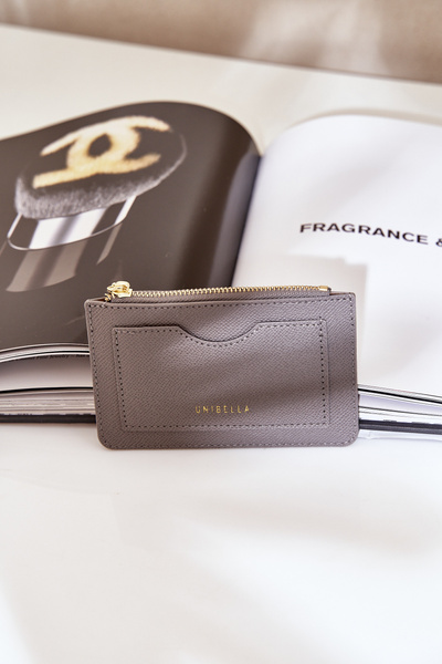 Чохол Для Карт Жіночий Гаманець З Брелоком Сірий Therinore