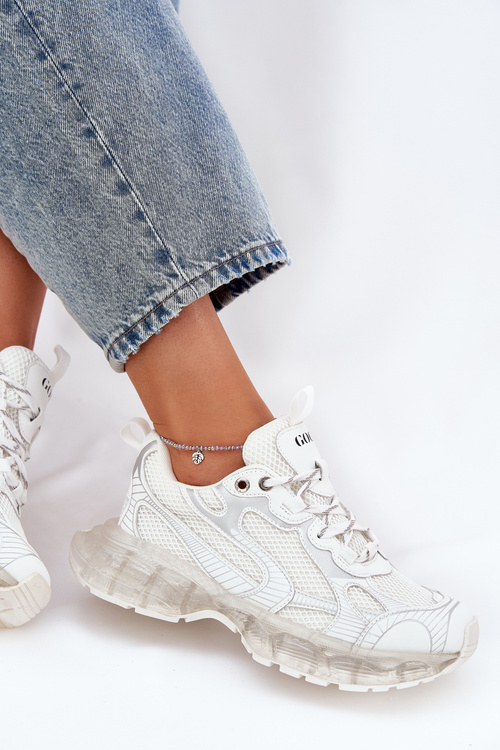 Жіночі Шкіряні Кросівки GOE RR2N4083 Бежеві