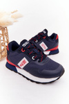 Дитяче спортивне взуття Memory Foam Big Star HH374171 Navy Blue