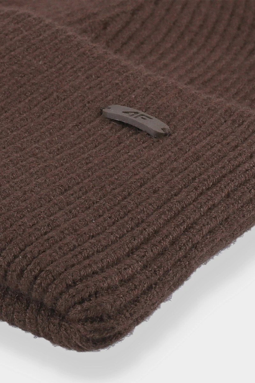 4F Жіноча зимова шапка 4FAW23ACAPF293-80S Коричневий