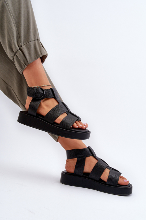 Жіночі босоніжки Big Star NN274071 Чорні