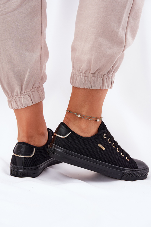 Жіночі Текстильні Кросівки Big Star RR274765 Чорні