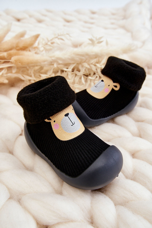 Дитячі тапочки Niechodki Befado 002P023 Чорні