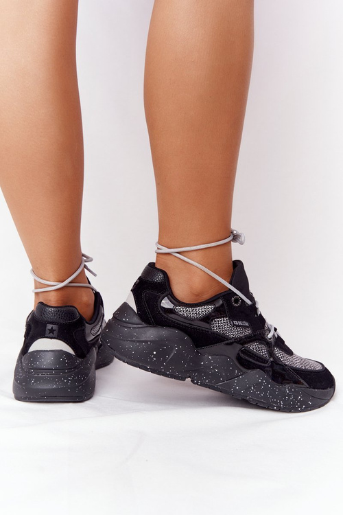 Жіночі кросівки Memory Foam Big Star HH274325 Чорні