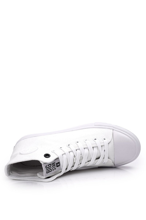 Чоловічі класичні високі кросівки BIG STAR FF174551 Білі