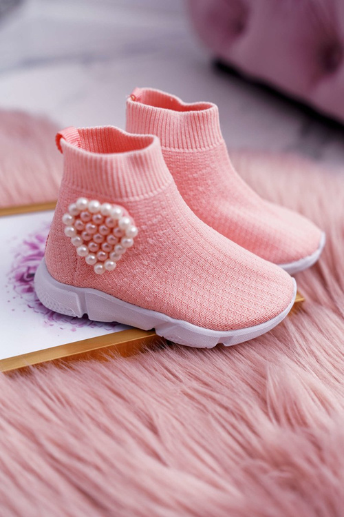 Дитяче спортивне взуття на ковзанах Pink Sammy