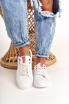 Жіночі шкіряні кросівки BIG STAR BB274210 White Red