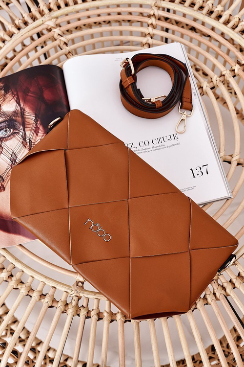 Клатч зі знімним ремінцем NOBO NBAG-K1260 Коричневий