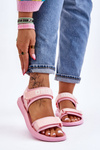 Жіночі спортивні сандалі Big Star LL274729 Рожеві