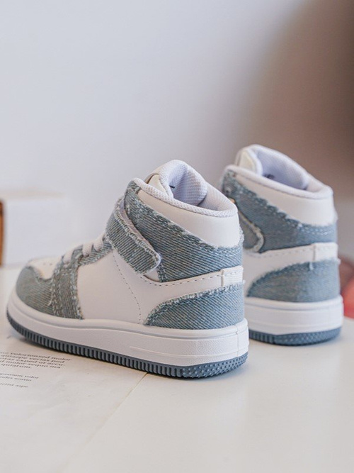 Дитяче спортивне взуття Джинси біло-блакитні Milara