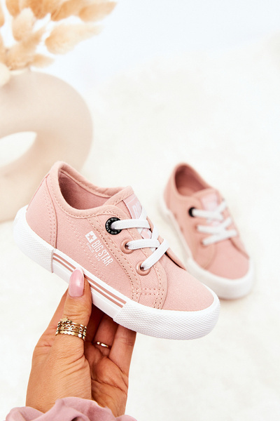 Кросівки сліпони Big Star JJ374166 Світло-рожеві