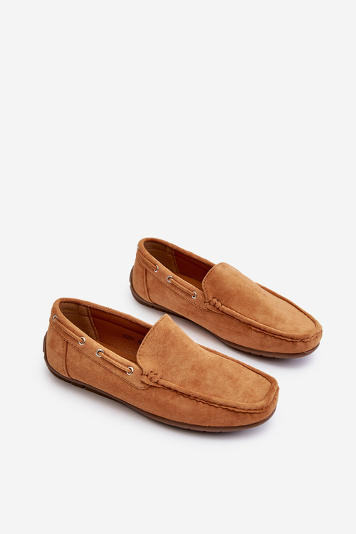 Чоловічі замшеві лофери Camel Rayan