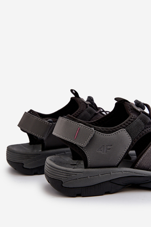 Зручні чоловічі босоніжки 4FRSS24FSANM058-23S сірі
