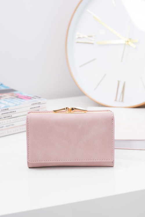 Маленький жіночий великий гаманець Powder Pink