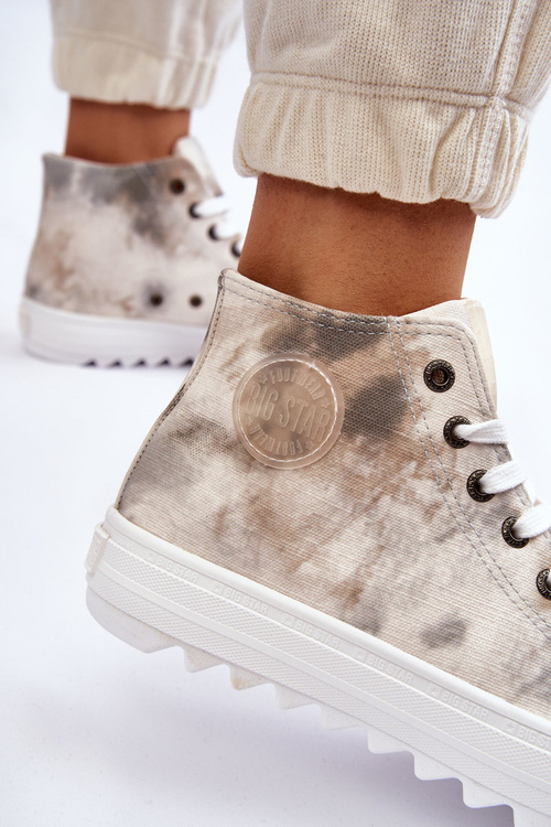 Жіночі кросівки High Big Star LL274047 Біло-зелені