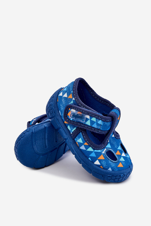 Взуття Тапочки Befado Triangles 533P023 Blue