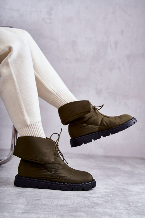 Чоботи жіночі утеплені Green Emelie