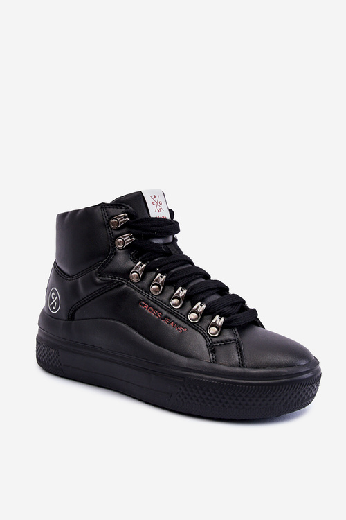 Жіночі високі кросівки Cross Jeans KK2R4029C Чорні